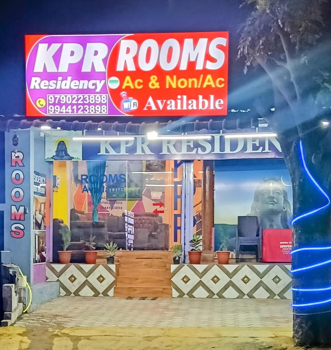 Kpr Residency Near Isha - Adiyogi Hotel Alāndurai Exterior photo